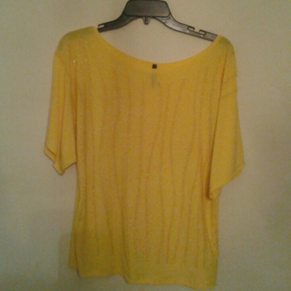 Yellow blouse